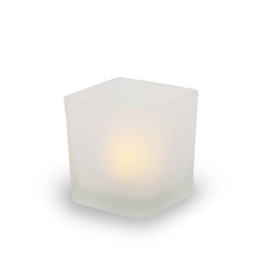 SDSKV СТЪКЛО-КВАДРАТ LED свещ от стъкло – квадрат